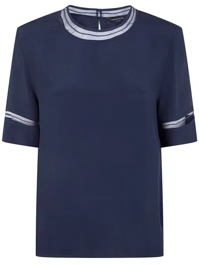 Fabiana Filippi "campagna" Tshirt In Blue