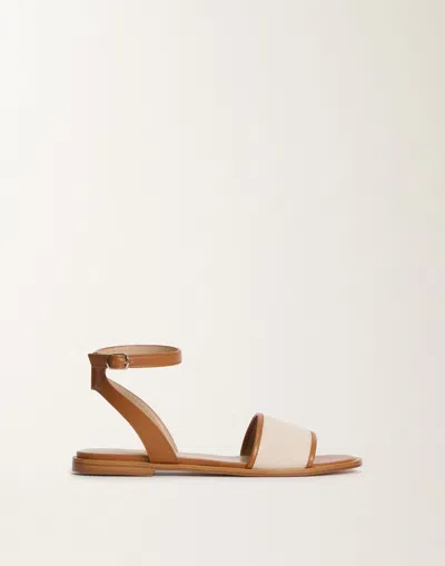 Fabiana Filippi Canvas And Leather Sandals
