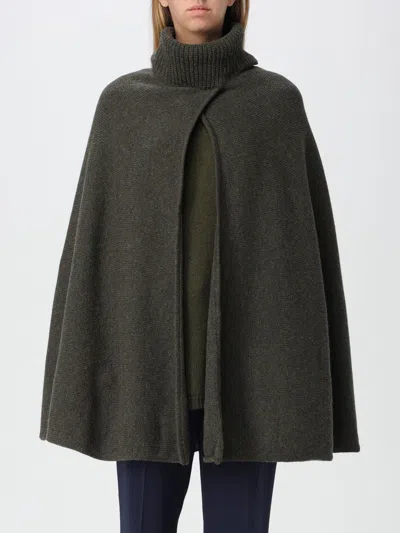 Fabiana Filippi Cape  Woman Color Green In Grün