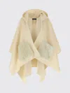 Fabiana Filippi Cape  Woman Color White In Brown