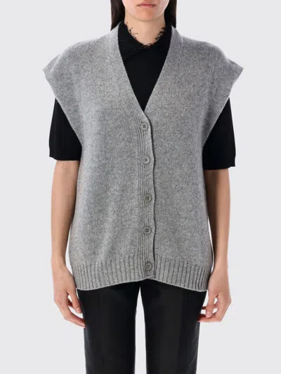 FABIANA FILIPPI CARDIGAN FABIANA FILIPPI WOMAN COLOR GREY,G44601020