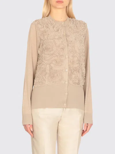 Fabiana Filippi Cardigan  Woman Color Beige