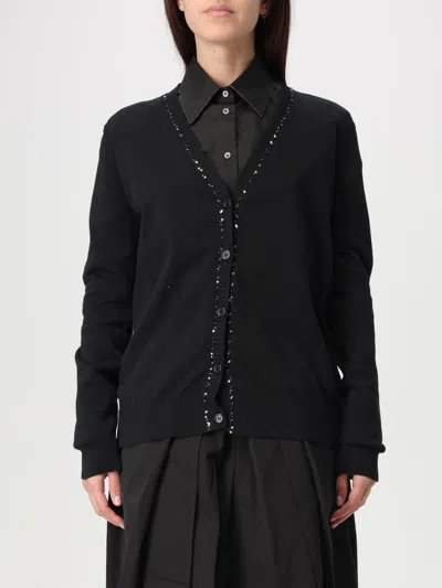FABIANA FILIPPI CARDIGAN FABIANA FILIPPI WOMAN COLOR BLACK,423582002