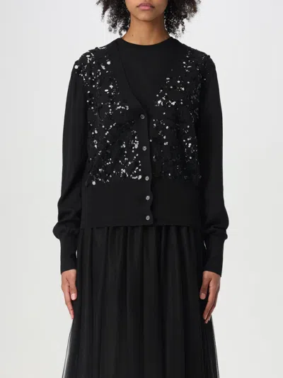FABIANA FILIPPI CARDIGAN FABIANA FILIPPI WOMAN COLOR BLACK,G44608002