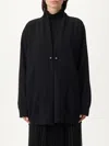 Fabiana Filippi Platinum Shawl-neck Cardigan In Black