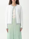 Fabiana Filippi Sequin-embellishment Jacket In White
