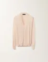 Fabiana Filippi Cashmere And Silk Cardigan In Pink