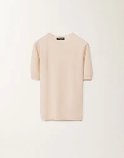 Fabiana Filippi Cashmere And Silk Sweater In Pink