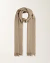 Fabiana Filippi Cashmere Blend Scarf With Sequins