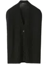 Fabiana Filippi Cashmere Cardigan In Black