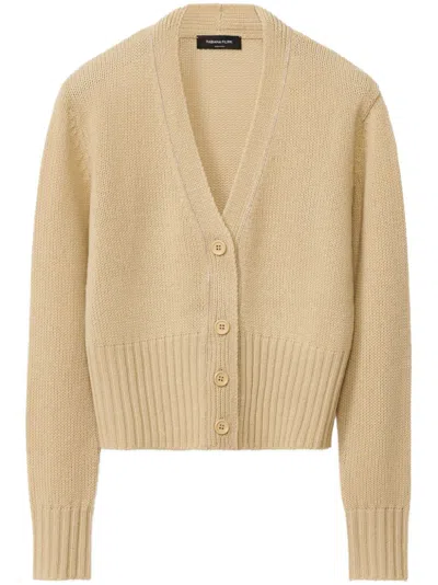 Fabiana Filippi Cashmere Cardigan In Neutrals