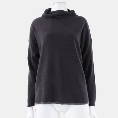 Pre-owned Fabiana Filippi Cashmere Knit S In Gray