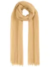 Fabiana Filippi Cashmere Scarf In Yellow