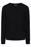 Fabiana Filippi Long-sleeved Sweater In Black