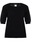Fabiana Filippi Cashmere Sweater In Black