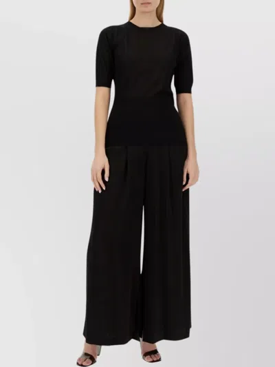 Fabiana Filippi Cashmere Sweater Lightweight Short Sleeves