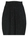 Fabiana Filippi Cashmere Woman Mini Skirt Black Size 6 Virgin Wool, Silk, Cashmere, Alpaca Wool, Pol