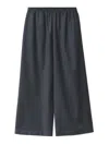 Fabiana Filippi Amelia Fluid Flannel Trousers In Black