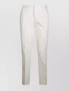 Fabiana Filippi Casual Trousers With Back Pockets And Belt Loops In Neutral
