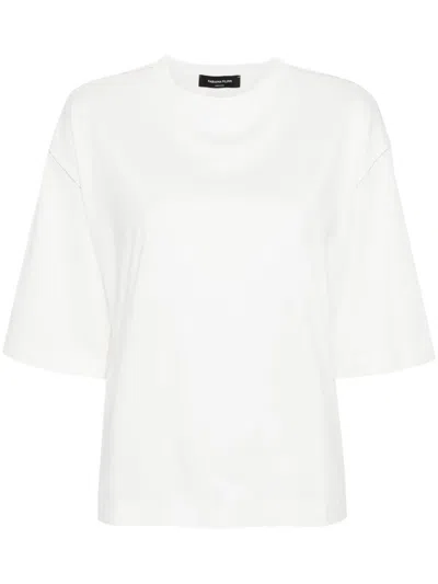FABIANA FILIPPI CHAIN-DETAILED COTTON T-SHIRT