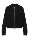 Fabiana Filippi Virgin Wool Jacket In Black