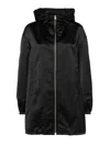 Fabiana Filippi Drawstring Coat In Black