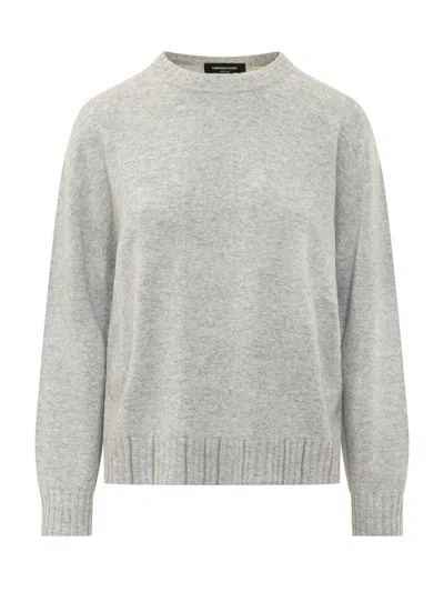 Fabiana Filippi Chic Knitwear Sweater In Granito