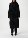 Fabiana Filippi Coat  Woman Color Black In Schwarz
