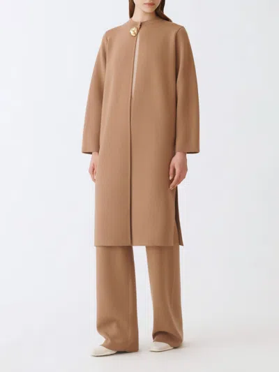 FABIANA FILIPPI COAT FABIANA FILIPPI WOMAN COLOR NATURAL,H20305067