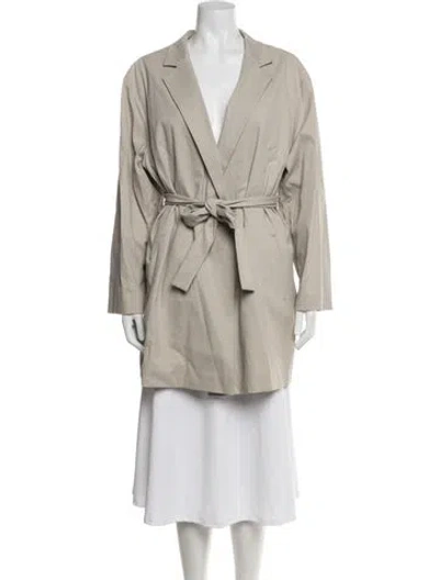 Pre-owned Fabiana Filippi Coat W/ Tags In Neutrals
