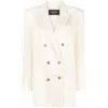 Fabiana Filippi Double-breasted Blazer In White