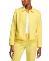 Fabiana Filippi Collared Jacket In Brown Over