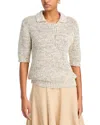 Fabiana Filippi Collared Sweater In Light Beige