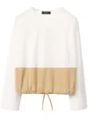 Fabiana Filippi Colour-block T-shirt In White