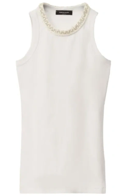 FABIANA FILIPPI FABIANA FILIPPI COMFORTABLE COTTON BLEND TEE