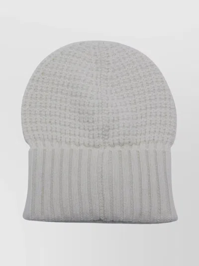 FABIANA FILIPPI COMFORTABLE STRETCH FIT WAFFLE KNIT HAT