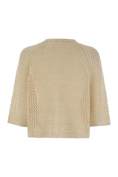 FABIANA FILIPPI FABIANA FILIPPI COTTON ¾-SLEEVED JERSEY