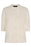 Fabiana Filippi Button-down Cardigan In White