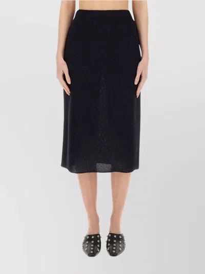 FABIANA FILIPPI COTTON AND LINEN SKIRT