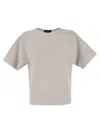 Fabiana Filippi Cotton And Lurex Boat-neck Sweater
