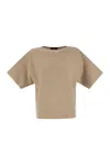Fabiana Filippi Cotton And Lurex Boat-neck Sweater