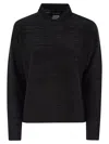 Fabiana Filippi Women's Cotton And Lurex Polo Neck Sweater