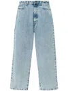 Fabiana Filippi Denim Trousers In Blue