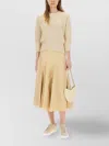 Fabiana Filippi Cotton Jersey Knitwear 3/4 Sleeves
