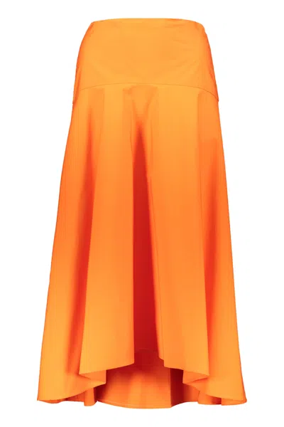 FABIANA FILIPPI COTTON MIDI SKIRT