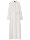 Fabiana Filippi Cotton Mini Dress In White