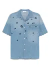 Fabiana Filippi Cotton Shirt In Blue