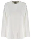 Fabiana Filippi Crew-neck T-shirt In White