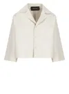 Fabiana Filippi Cotton-silk Blazer In Neutrals