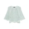Fabiana Filippi Lightweight Open-knit Round Neck Knitwear